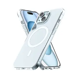 My Case Transparant Hoesje – Geschikt Voor IPhone 15 - Geschikt Voor MagSafe – Slank, Sterk En Shock Proof
