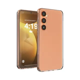 Hoesje Geschikt Voor Samsung S24/S25 Hoes Shockproof Galaxy - My Case Bumper Air Case - Transparant