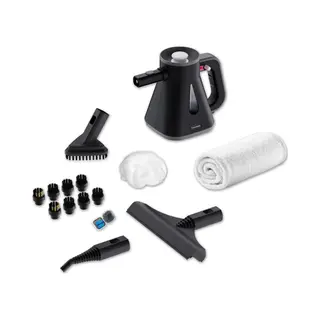 Techweise Ts Compact Handdampfreiniger - 15 Zubehörteile - 1200W 2.6 Bar- Nass & Trocken Funktion - Handdampfreiniger