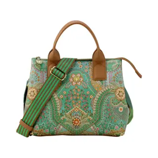 Pip Studio Fia Handbag Medium Jabali Green 26.5x14x22cm