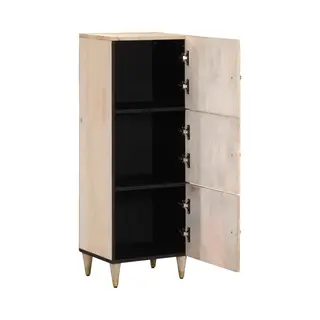 Highboard 40x33x110 Cm Massivholz Mango Vidaxl877965