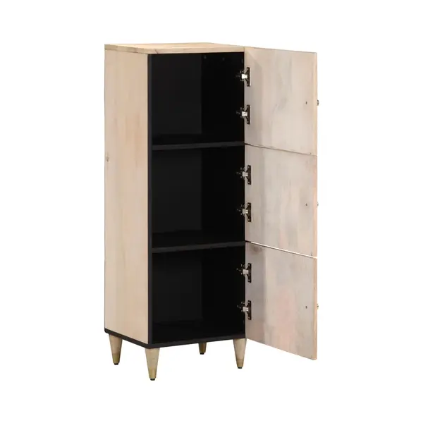Highboard 40x33x110 Cm Solid Wood Mango Vidaxl thumbnail