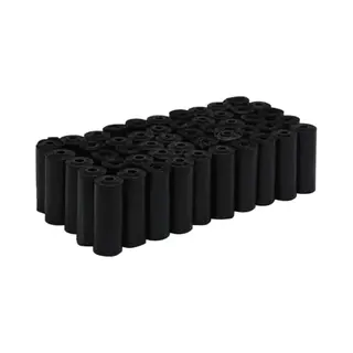 VidaXL Hondenpoepzakjes 750 St 30x20 Cm Polyetheen Zwart
