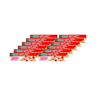 Damhert | Zonder Suikers | Framboise Cookies | 12 Stuks | 12 X 90 G