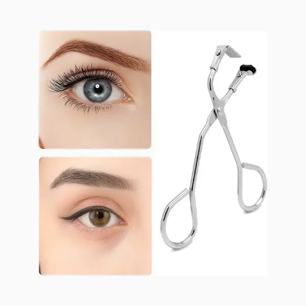 Cheaperito Wimperkrultang I Wimperkruller I Eyelash Curler I Professionele Wimperkruller I Rvs I Zilver thumbnail