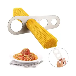 Cheaperito Roestvrijstallen Spaghettimaat I Pasta Snijder I Spaghetti Meter I Spaghetti Portie Meten I Zilver