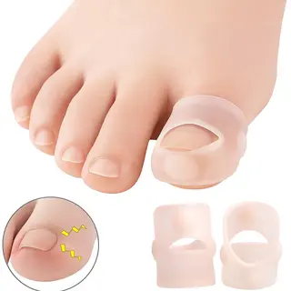 Cheaperito Ingegroeide Teennagel Corrector I Teennagel Gereedschap I Teennagel Lift I Teennagel Gel I Siliconen I Voor Grote Teen I Set Van 2