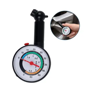 Cheaperito Bandenspanningsmeter I Analoog I Auto Banden Spanning Meten I Tot 55 Psi