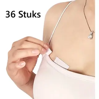 Cheaperito 36 Stuks Onzichtbare Dubbelzijdige Kledingstickers I Kledingplakkers I Beha Plakkers I Beha Accessoires I Houdt Kleding Op Zijn Plaats I Anti-zweet
