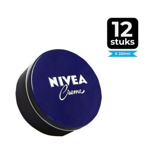 Nivea Crème - 250 Ml - Bodycrème - Voordeelverpakking 12 Stuks thumbnail