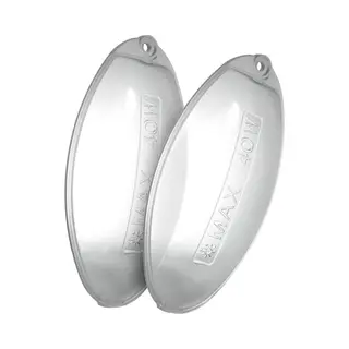 2x Dparts Glaasje Van Afzuigkap - 100x54mm - Geschikt Voor Zanussi Aeg Electrolux Whirlpool - Ovaal Lampenkap - Afdekkapje Van Lamp - Verlichting