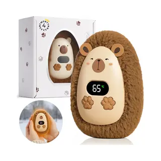 Twenty4seven® Elektrische Handwarmer Beertje - Handwarmers Elektrisch - Herbruikbaar & Oplaadbaar - Handverwarmer Met Powerbank