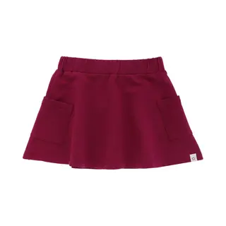 Your Wishes French Knit Wide Skirt Meisjes - Korte Rok - Bordeaux - Maat 92