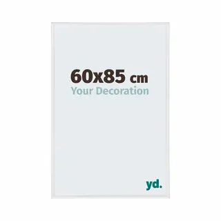 Your Decoration Fotokader 60x85 Cm - Wit Hoogglans - Kunststof - Annecy