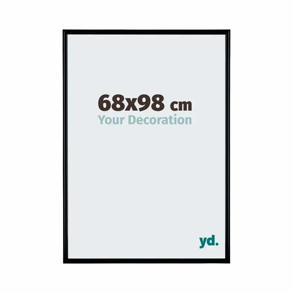 Your Decoration Fotokader 68x98 Cm - Zwart Mat - Kunststof - Bordeaux thumbnail