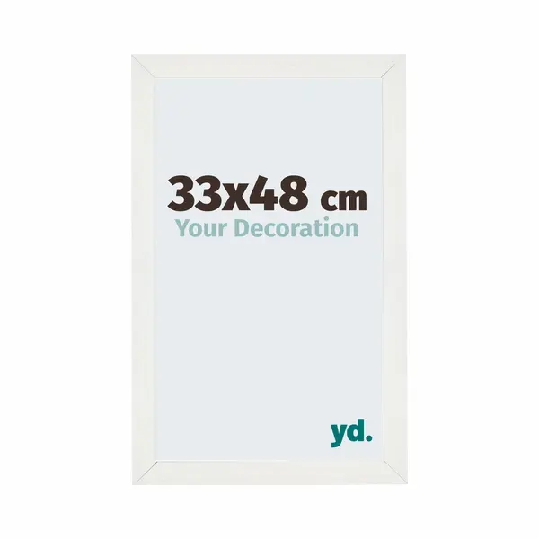 yd. Your Decoration - Fotolijst 33x48 Cm - Mdf - Wit Geveegd - Mura thumbnail