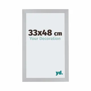 Your Decoration Fotokader 33x48 Cm - Zilver Mat - Mdf - Mura