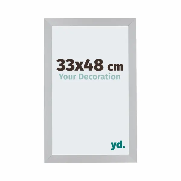 Your Decoration Fotokader 33x48 Cm - Zilver Mat - Mdf - Mura thumbnail