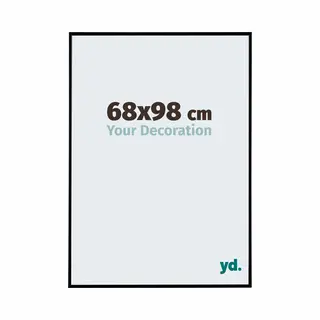 Your Decoration Fotokader 68x98 Cm - Zwart Mat - Kunststof - Evry