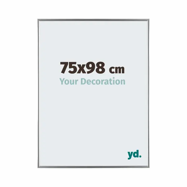Your Decoration Fotokader 75x98 Cm - Zilver Hoogglans - Kunststof - Evry thumbnail