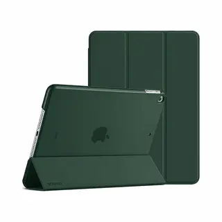 Sounix Tablet Hoes Geschikt Voor IPad 10.2 (2019) 7e Generatie / IPad 10.2 (2020) 8e Generatie / IPad 10.2 (2021) 9e Generatie - Hoesje - Donkergroen