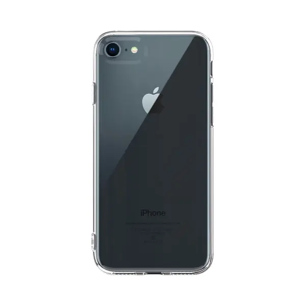 Novanl Telefoonhoesje - Geschikt Voor IPhone 7 & IPhone 8 & IPhone Se Hoesje - Transparant - Siliconen - Gsm Hoesje - Doorzichtig thumbnail