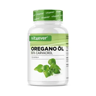 Vit4ever Oregano Olie Capsules - 150 Mg Met 80% Carvacrol - 120 Capsules