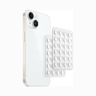 Selencia 2-Pack Zuignap Telefoon Sticker