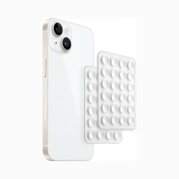 Selencia 2-Pack Zuignap Telefoon Sticker thumbnail