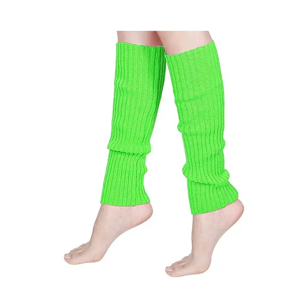 Beenwarmers - Dames - Overknee - Ballet - Wol - Kniekousen - Leg Warmers - Warm - Groen thumbnail