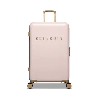 Suitsuit Reiskoffer 66x43x24 - Reiskoffer Met Wielen - Lichtgewicht Koffer - Veilig Tsa Cijferslot - 59L Koffer Inhoud - Fusion Reiskoffers Rose Pearl