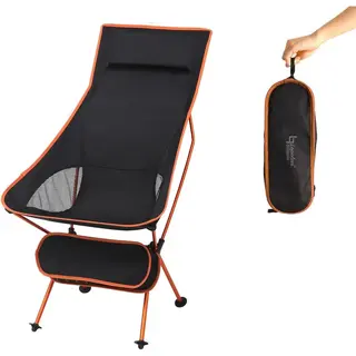 Lopoleis® Campingstoel – Campingstoel Opvouwbaar – Visstoel – Vouwstoel – Strandstoel – Inklapbaar – Lichtgewicht – Outdoor Stoel –