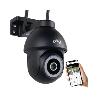 Gologi Superior Outdoorcamera 2 - Beveiligingscamera Met Nachtzicht - 4K - Wifi En App - Zwart