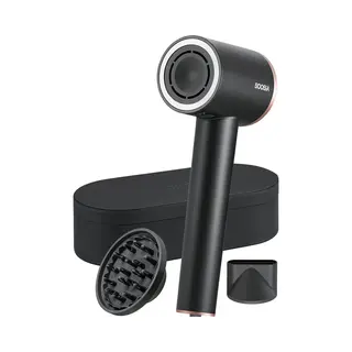 Soosia HighSpeed Ionic Fohn Met Display - HeatProtect Autocare - Haardroger Met Diffuser - Coolshot - 110.000 Rpm