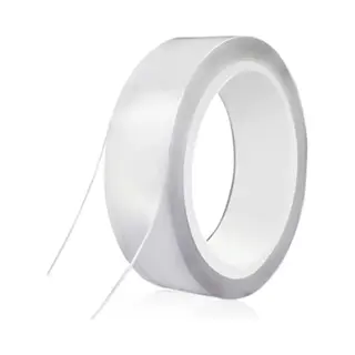 Hypify® | Professionele Dubbelzijdige Nano Tape - Zelfklevende Tweezijdige Transparant Montagetape - Nanotape Kleefband Plaktape Op Rol - Afwasbaar &
