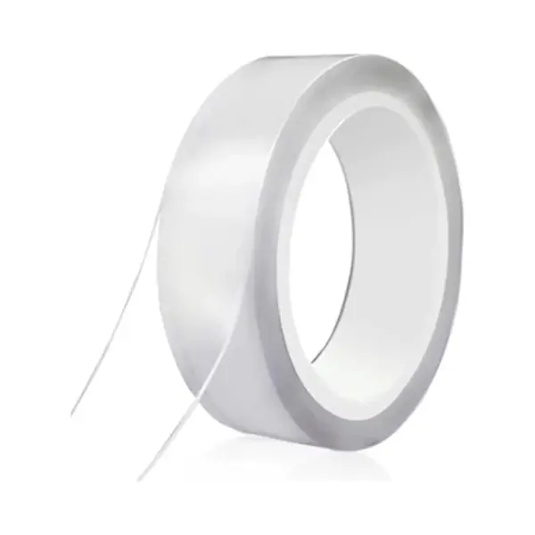Hypify® | Professionele Dubbelzijdige Nano Tape - Zelfklevende Tweezijdige Transparant Montagetape - Nanotape Kleefband Plaktape Op Rol - Afwasbaar & thumbnail