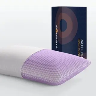 Slowwave Honeycomb Tpe Pillow - Kern Van 'slow Rebound' Memory Foam Voor Goede Ondersteuning - Buitenlaag Van 3D Tpe Voor Fijne Slaaptemperatuur -
