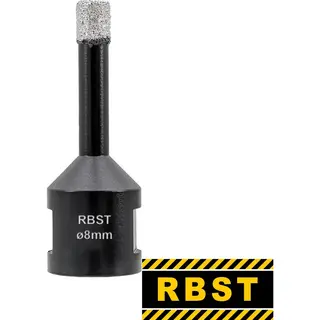 Rbst Diamantboor 8mm - M14 Aansluiting - Droog En Nat