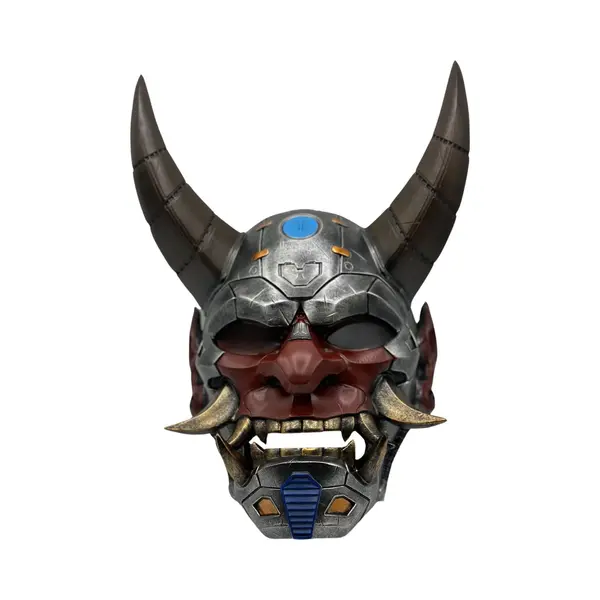 Maskshopvenice Japans Masker Mechanisch - Japans Oni Masker - Handgemaakt Resin - Japanse Samurai Masker - Japans Masker Samoerai - Japanse Draak Masker thumbnail
