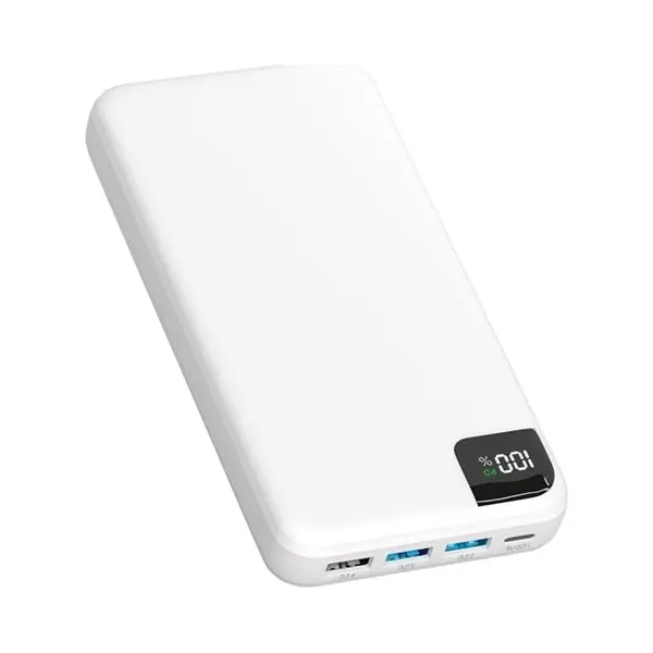 Strex Powerbank Wit - 27.000 MAh - 22.5W Snellader - Usb-A/Usb-C - Led Indicatie - Universele Powerbank Geschikt Voor O.a. Ios/Android thumbnail
