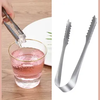 Chpn - Kleine Tang - Ijsklontjes Tang - Mini Barbecue Tang - Metalen Tangetje - Keuken Tang - IJsblokjes Tang - Suikerklontjes Tang - Bartender Tang -