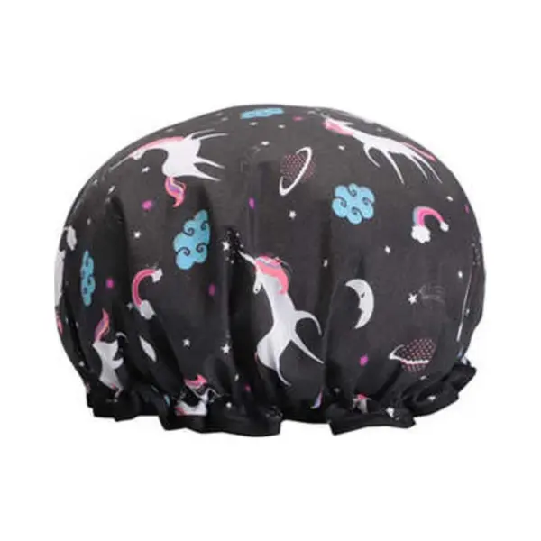 Unicorn Douchemuts - Douchemuts Met Unicorn Print - Eenhoorn - Douchekapje- Douche Kapje - Douche Cap - Douchecap - Douche Muts - Shower Cap - Chpn thumbnail