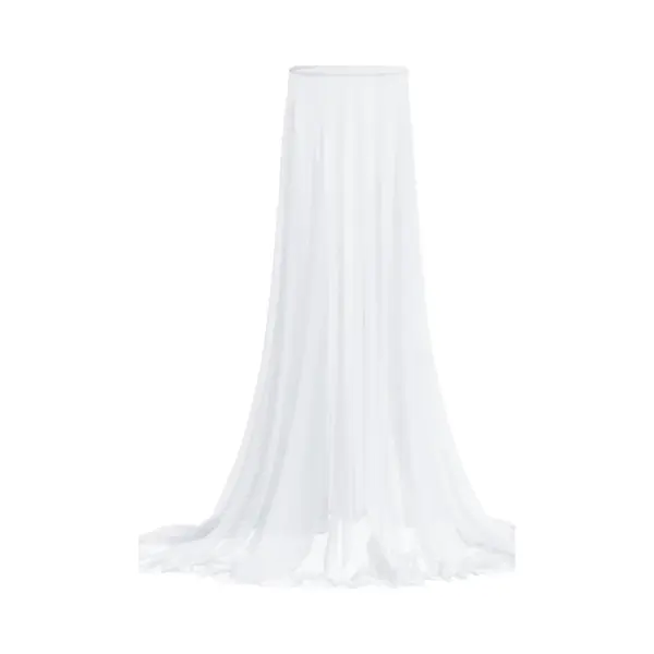 Mosquito Net For Bed 220 Mesh White 56x56x220 Cm Vidaxl thumbnail