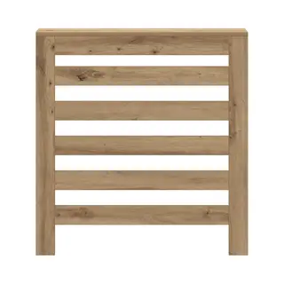 Radiator Cover Artisian Oak 78x20x82 Cm Engineered Wood Vidaxl