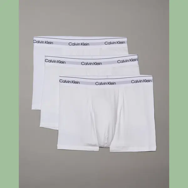 Calvin Klein Icon Cotton Stretch Boxershorts Reinweiß (3er-Pack) - 3XL thumbnail