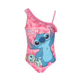 Disney Lilo & Stitch Badpak - Scrump - Roze - Maat 7/8 Jaar