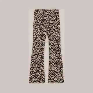 We Fashion Leggings Brokaat / Cappuccino / Zwart