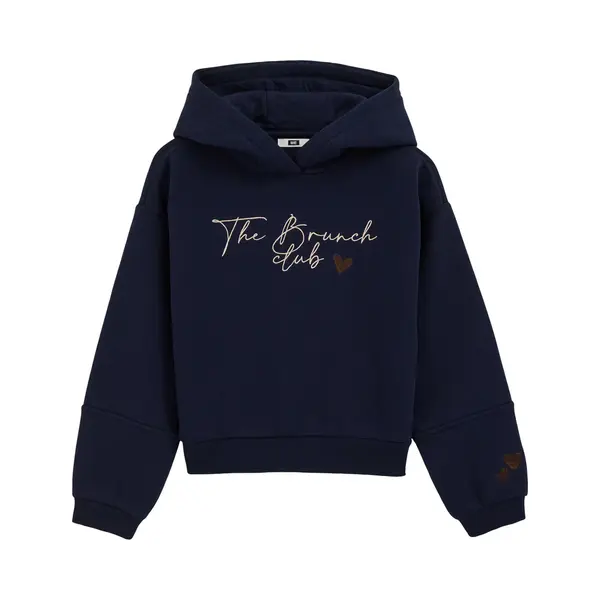 We Fashion Meisjes Oversized Hoodie Met Print thumbnail
