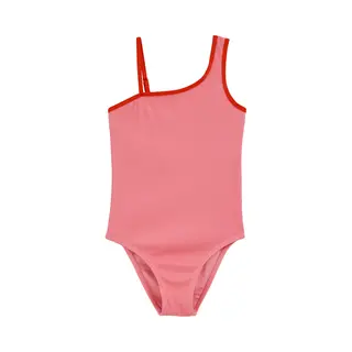 We Fashion Badpak Pink / Donkerrood