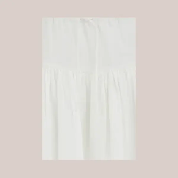 We Fashion Dames Midi Rok Van Linnenmix thumbnail